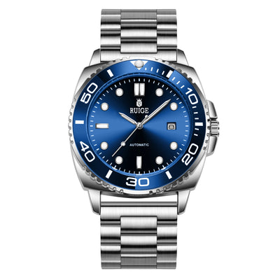 New authentic high aesthetic fully automatic mechanical watch for men, high-end brand fashion, business simplicity, niche trendy