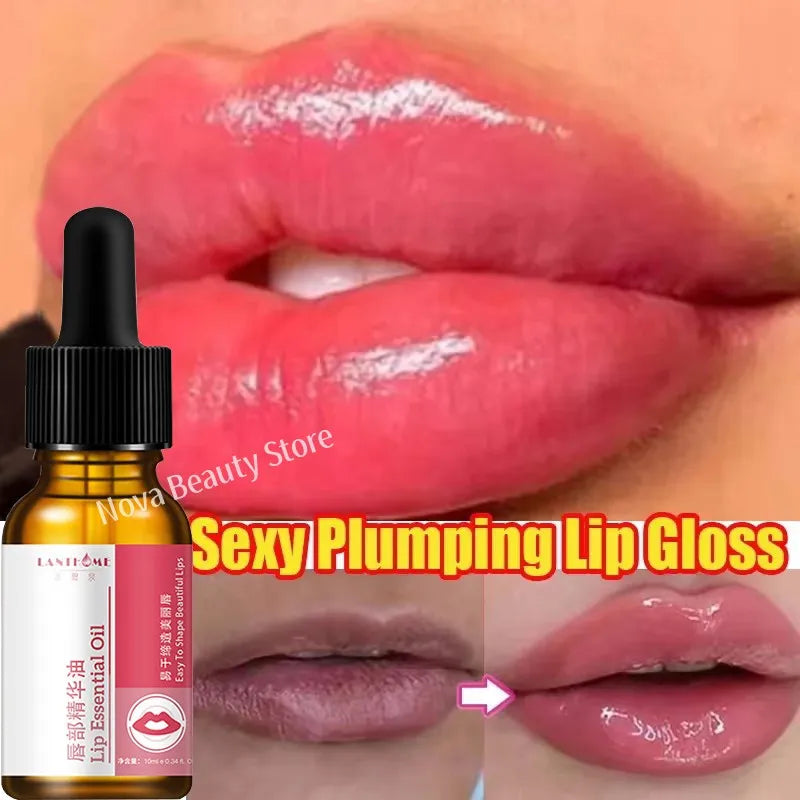 Lip Plumper Serum Extreme Volume Lip Enhancer Liquid Oil Moisturizing Reduce Fine Lines Lip Plumper Gloss Sexy Beauty Makeup