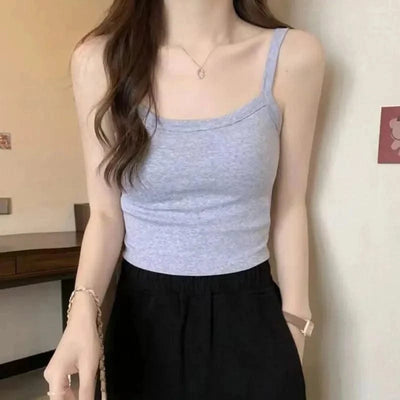 Women's Camisole Girl Basic T-shirt Vest Lingerie Bras Tube Tops Hot