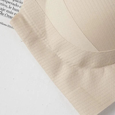 Women's Full Cup Seamless Bras Wide Straps Adjustable Underwear Women Big Breasts Bra Female No-wire Trace-Free Underwear