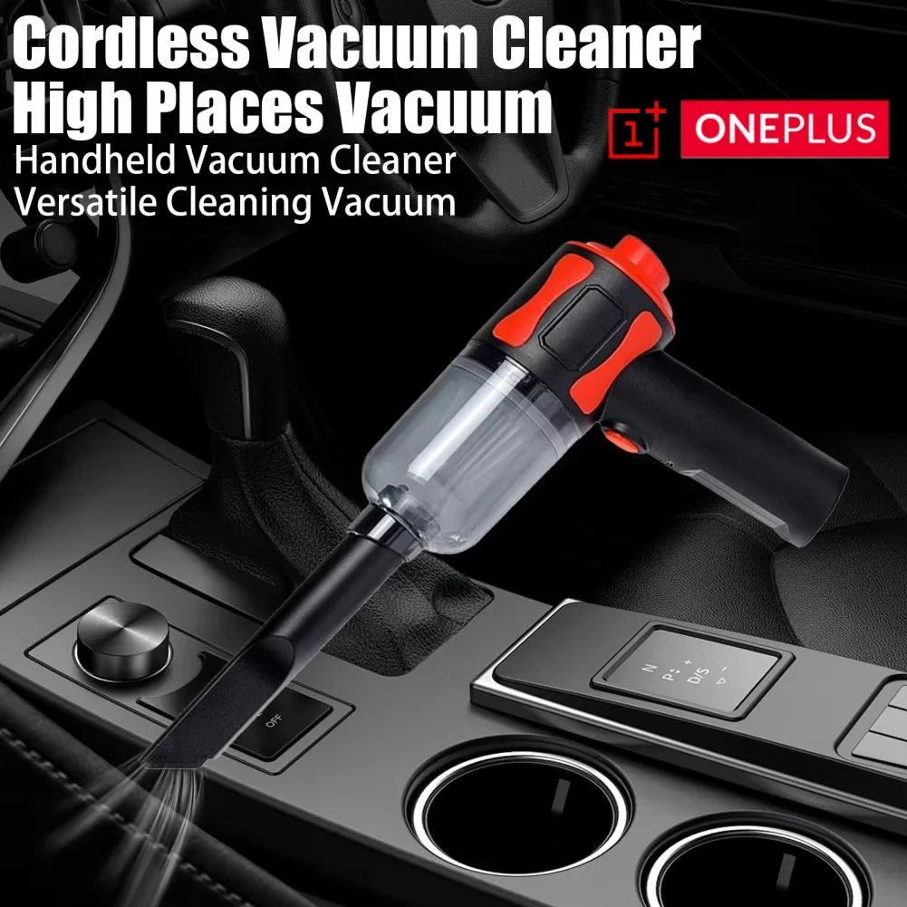 Portable Car Vacuum Cleaner  Wireless Handheld High Power Auto Vacuums Pet Home & Car Dual Use Vacuum Cleaners Low Noise USB NEW