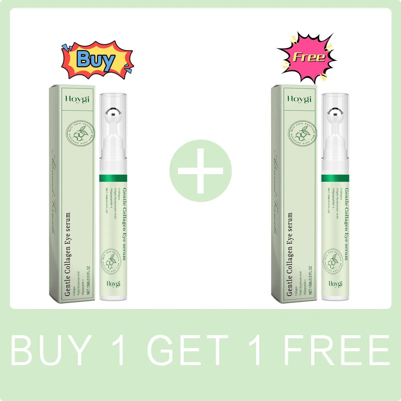 Collagen Eye Serum Lightening Dark Circles Remover Eye Bags Reduce Fine Lines Tightening Lifting Moisturizing Under Eye Roller