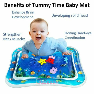 Baby Water Mat Inflatable Cushion Infant Toddler Water Play Mat for Baby Early Education Developing  Summer  Toy
