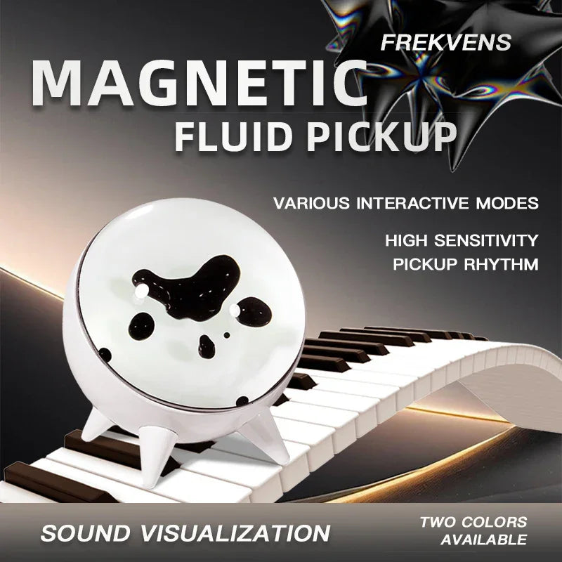 Magnetic Fluid Pickup Sound Motion Sensor Desktop Music Partner Venom Music Rhythm Light Dance Liquid with Music Visual Music