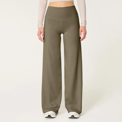 Wide Leg Pants For Women Yoga Pants High Waist Sweatpants With Pockets Stretch Pants Comfy Workout Sports Sweatpants Leggings