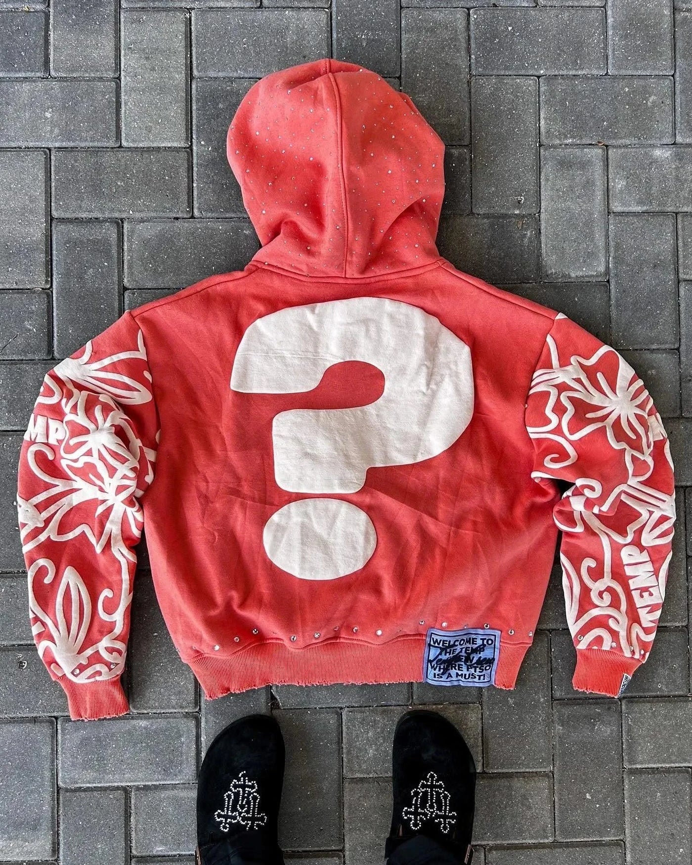 New Zipper Hooded sweatshirt  American Hip Hop Trend Fashion Alphabet Design Retro Hooded Long Sleeve Men Women Street Wear