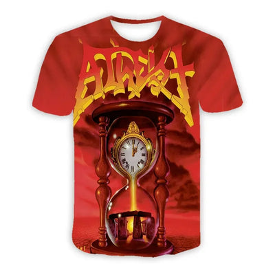 Atheist  Band  3D Printed  Casual Fashion T-shirts Hip Hop Tee Shirts Harajuku Styles Tops Fashion Clothing  for Women/men