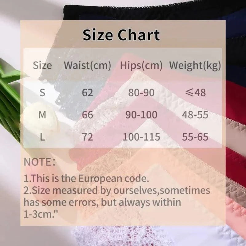 3 Pieces Women's Boxers Sexy Lace Seamless Female Underwear Perpective Panties for Women Boyshorts Fashion Boxer Briefs Lingerie