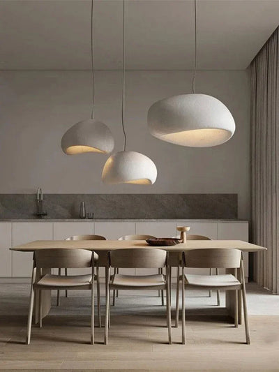 Nordic Simple Living Room Bedroom Pendant Lights Home Decor Kitchen Island Chandeliers Dining Room White Round Lighting Fixtures