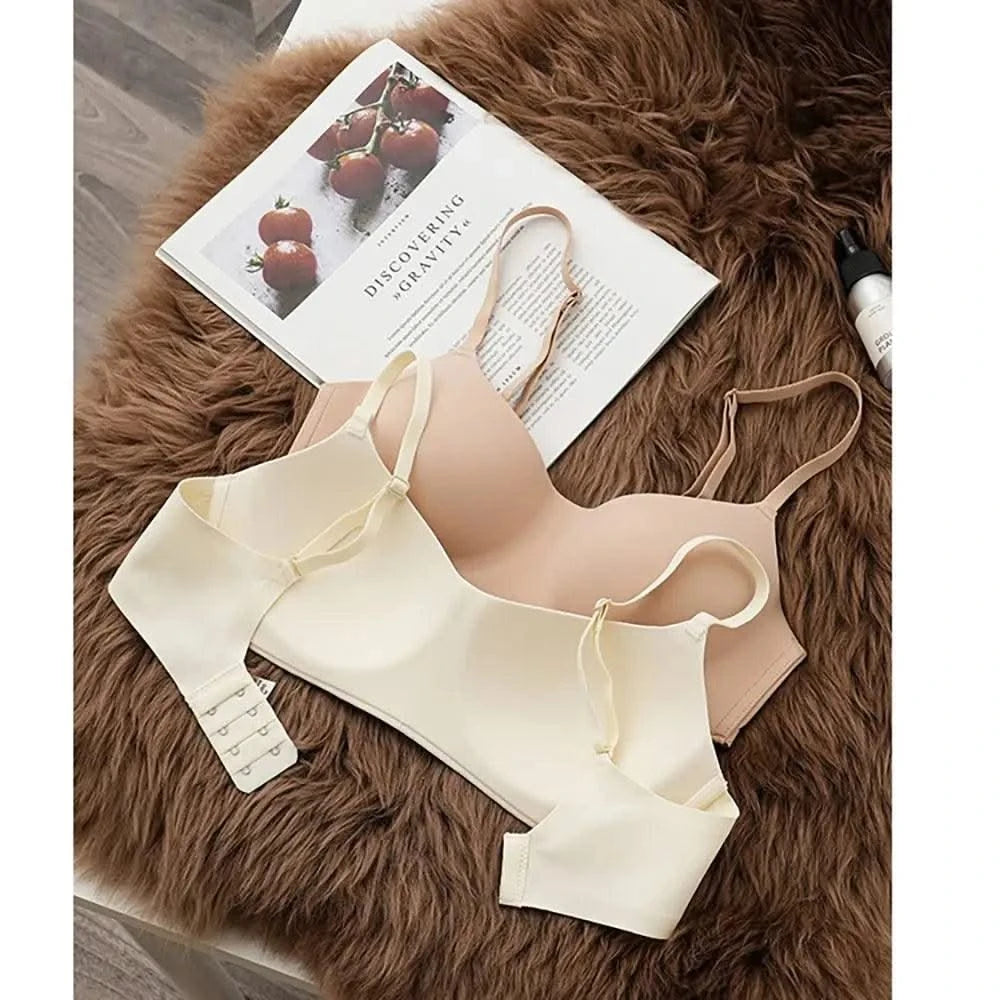 Wireless One-piece Underwear for Women Anti-sagging Comfort Push Up Bras for Women Seamless Back Smoothing Bras for Women Women