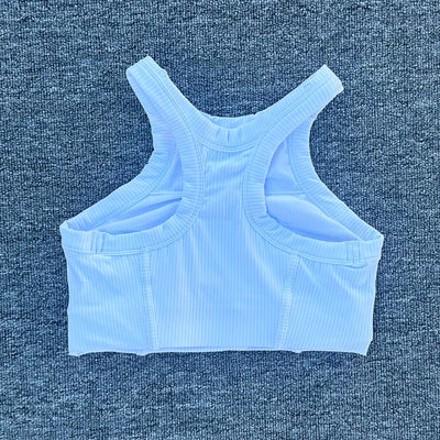 Women Breathable Sports Bra Fitness Top Women Seamless Yoga Bra High Strength Shock-Absorbing Sports Bra Gym Workout Top