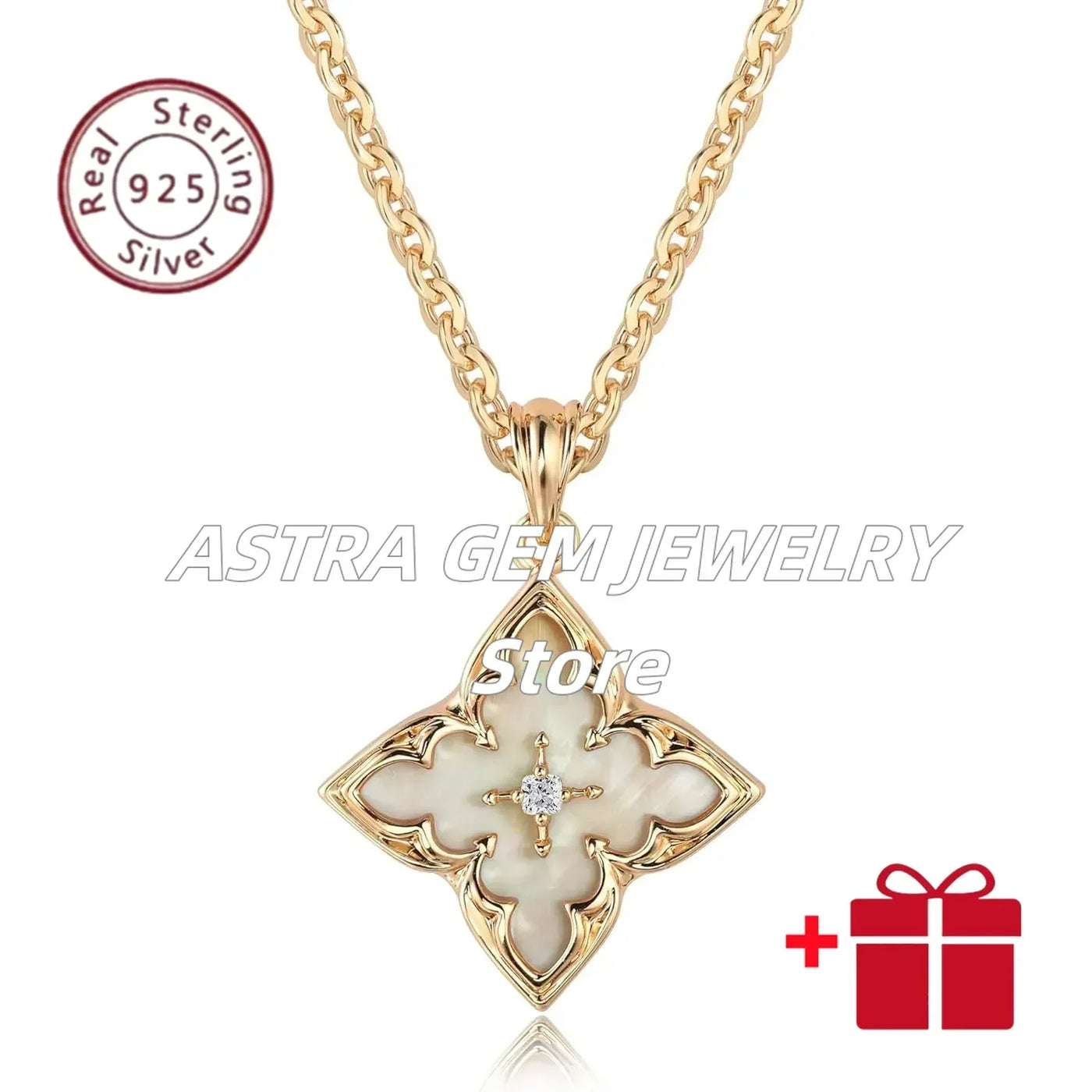 Luxury Fashion S925 Exquisite Necklace with High Beauty and High Quality Pendant Necklace Adjustable Chain Jewelry Accessories