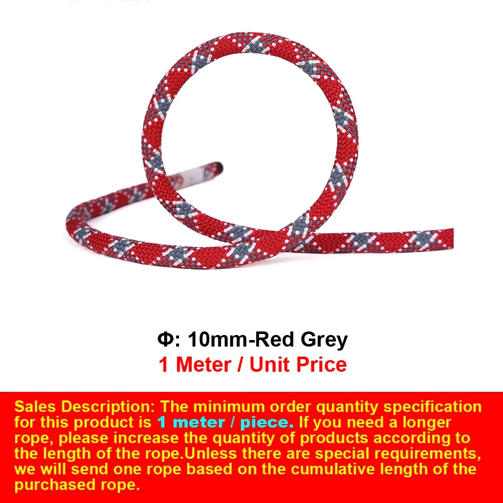 Φ:9mm-14mm,Static Ropes For Outdoor Climbing, High-Altitude Operation, Rapid Descent, Safety Rope, Various Specifications,P738
