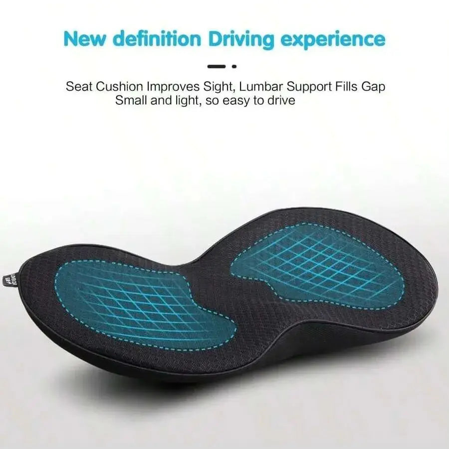 1 piece memory foam car seat cushion car seat cushion mini small seat cushion to increase height butt seat cushion for all seaso