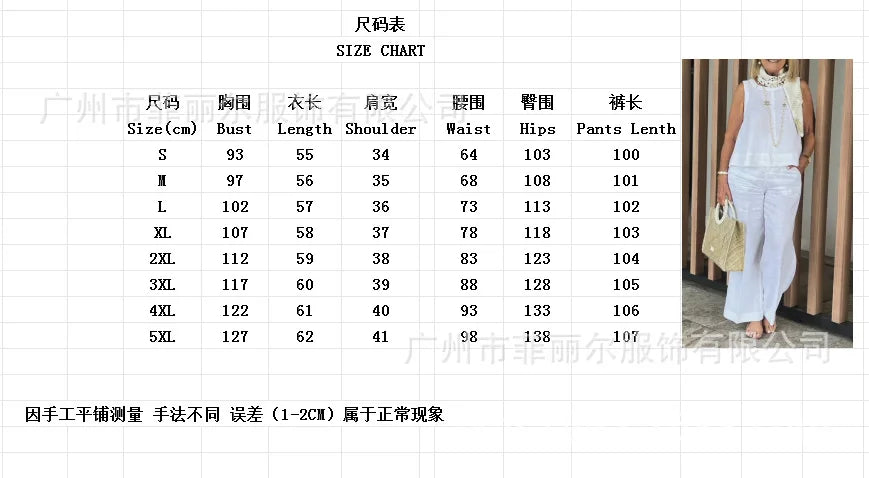 Cotton Linen Comfortable Two Piece Sets Women Outfits 2024 Summer Autumn Solid Casual Tops Pants 2 Piece Set For Women Suit