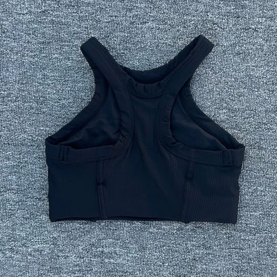 Women Breathable Sports Bra Fitness Top Women Seamless Yoga Bra High Strength Shock-Absorbing Sports Bra Gym Workout Top