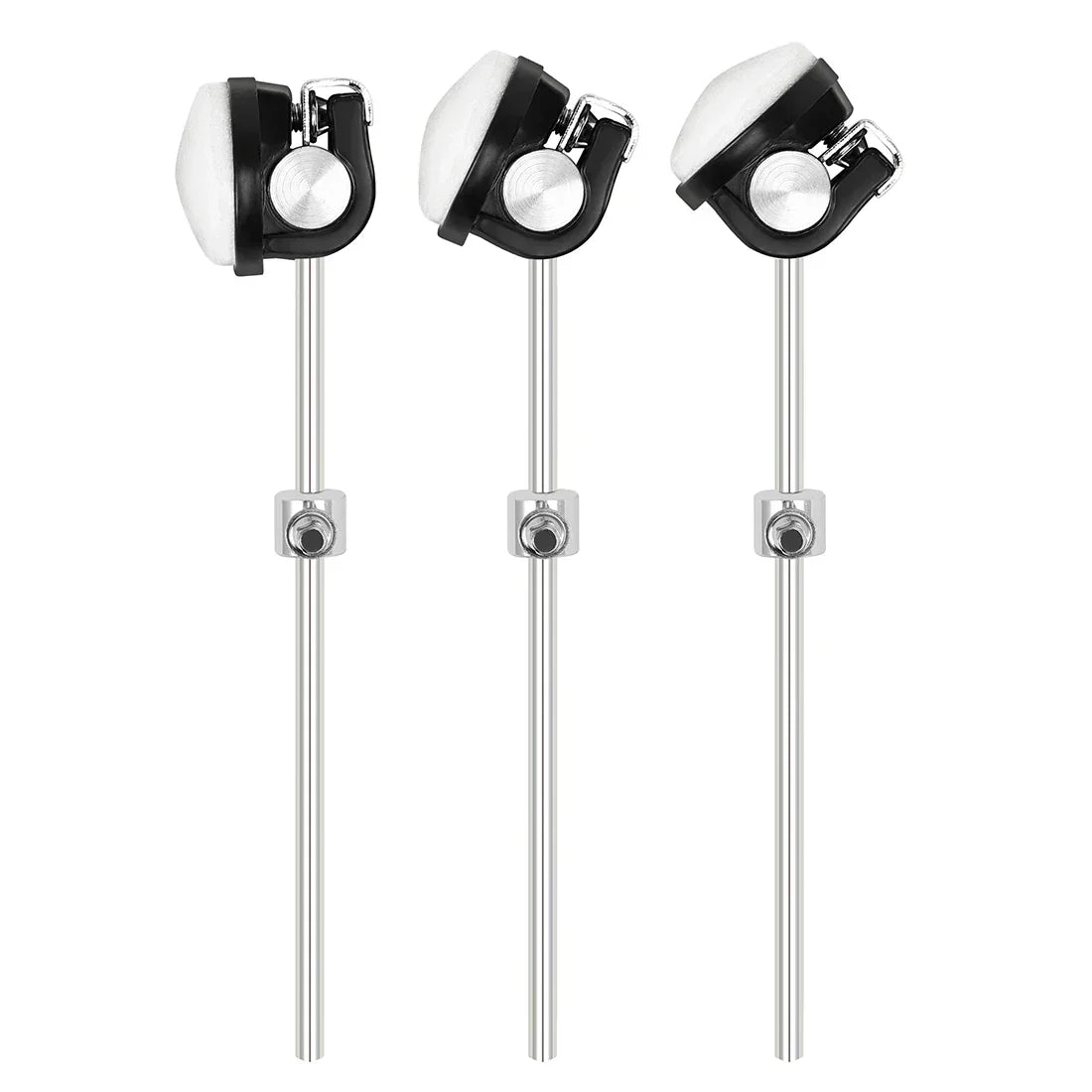 Drum Stomp Hammer Head Counterweight Frame Drums Jazz Drums Felt and Metal Suitable for Percussion Instruments Accessories