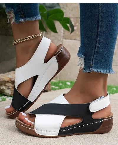 Summer Sandals Shoes Women Party Sandals For Women Outdoor Sandals Ladies Wedge Walking Shoes Beach Female Sandal Women Footwear