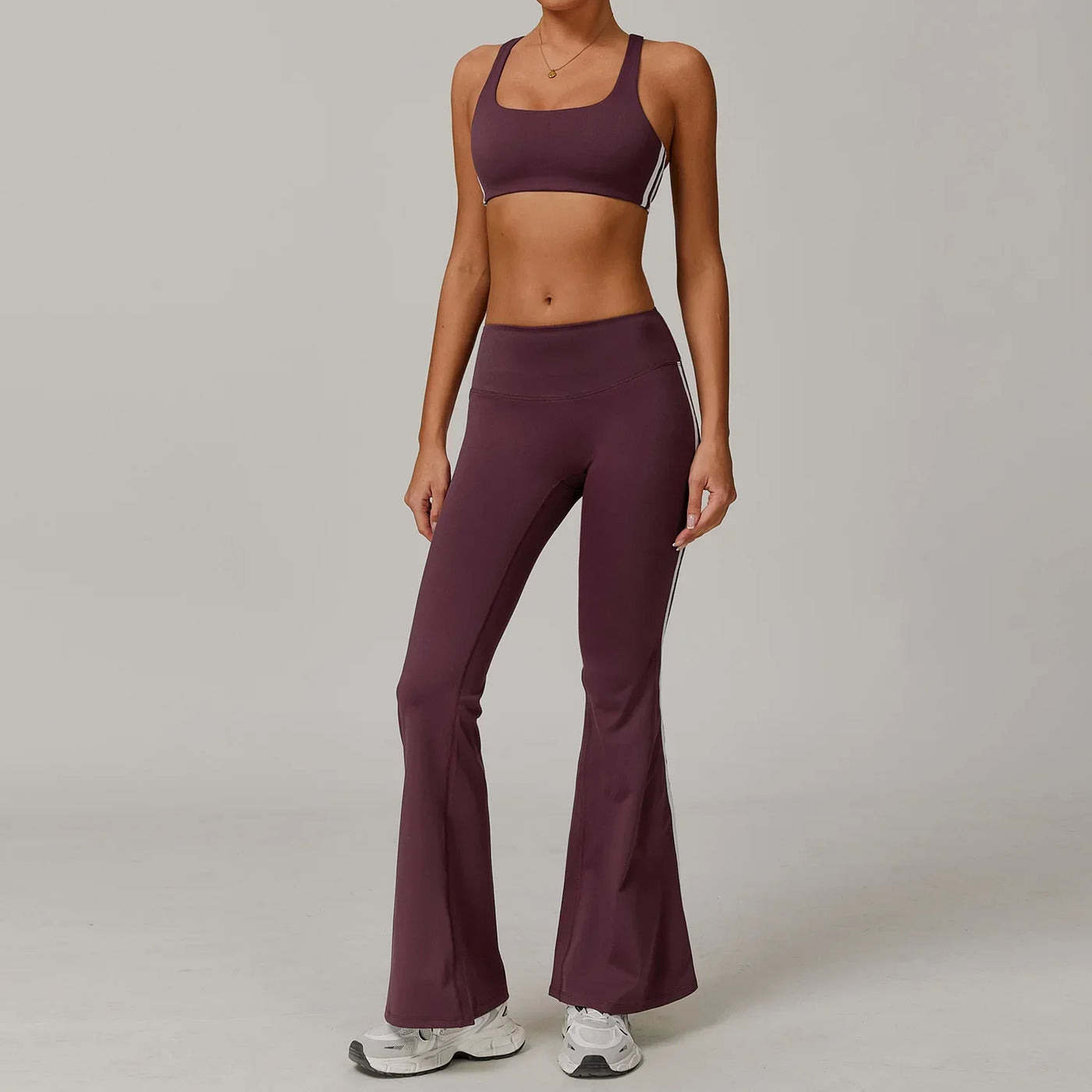 Yoga Clothes 2PCS Women Tracksuit Athletic Wear Pilates Fitness Suit Gym Workout Push Up Fitness Running Sports Bra Leggings Set