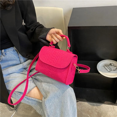 Ladies Bags Trend Handbags Retro Designer Luxury Square Crossbody Bags Female Totes Shoulder Handbags for Women 2024 New