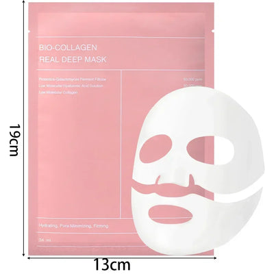 Bio Collagen Overnight Mask Deep Hydrating Moisturizing Shrink Pores Brightening Mask Gentle Refreshing Women Facial Skin Care