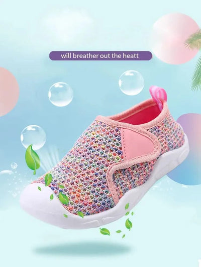 Children sports shoes for boys and girls, casual mesh shoes, breathable, non-slip and wear-resistant