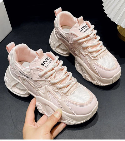 Athletic Sports Shoes for Women Mesh Breathable Casual Sneakers Woman Footwear Designer Luxury Y2k Fashion Deals Walking Stylish