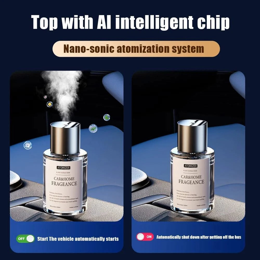 Car Mounted Fragrance Spray Perfume Essential Oil Diffuser Humidifier Intelligent Fragrance Large Capacity High Quality