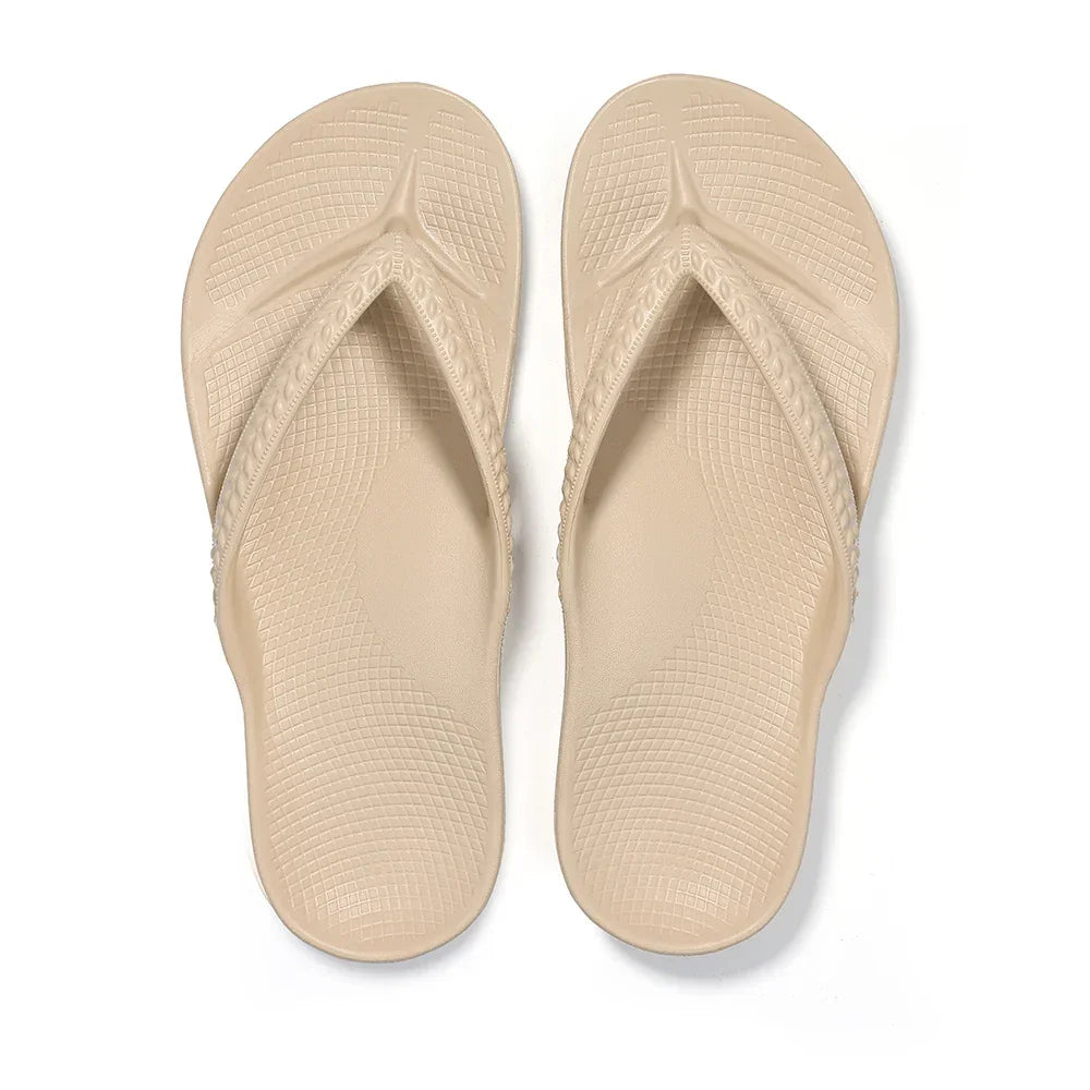SmilePoP New Orthotic Sandals Flip Flops for Women with Arch Support Yoga Mat Summer Outdoor Beach Sandals Vacation Essentials