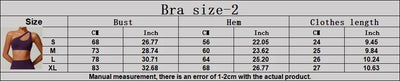 Women Underwear Sports Bra Push Up Fitness Bras One Shoulder Shockproof Yoga Bra Black White Yoga Running Bra Sexy Workout Vest