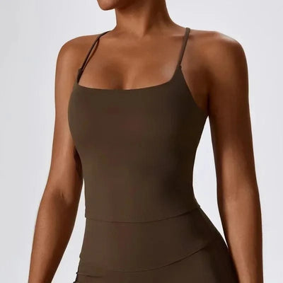 Yoga Bras Bare Sensation Back Beauty Sports Bra for Women Fitness Yoga Vest
