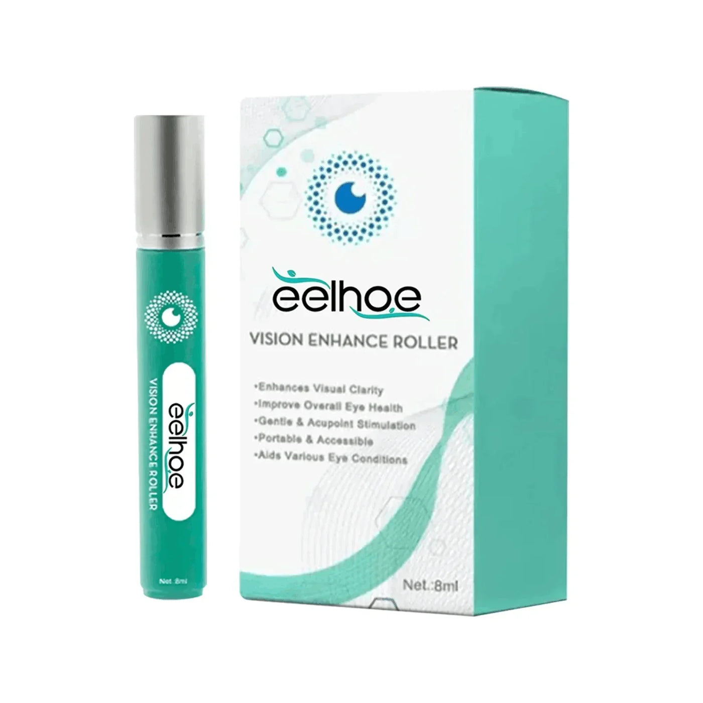 Vision Enhance Roller Promotes Clearer Eyesight Mild Relax Massage Reduce Discomfort Relieve Dryness Eye Fatigue Health Eye Care