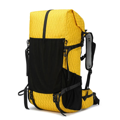 30L Hiking Backpack Daily Travel Wear-Resistant Waterproof Professional Climbing Large Capacity Roll-Up Shoulder Bag 2025 New