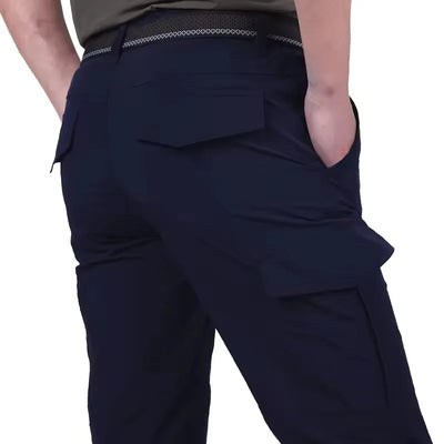 Military Tactical Pants Cargo Men Waterproof Trousers Casual Pants Wear-resistant Multi-pocket Outdoor Hiking Work Trousers Male