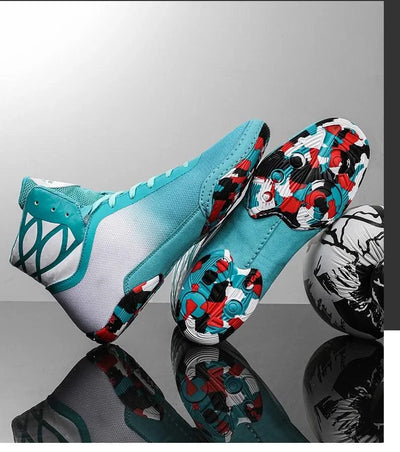 2025 New Wrestling Shoes for Men Non Slip Breathable Boxing Sneakers Wrestling Training Shoes Wear-Resisting Combat Sneakers
