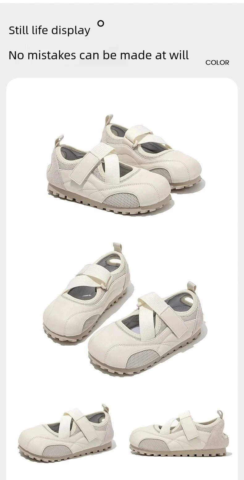 2025 new children's shoes, casual sports shoes, summer soft anti slip children's shoes, multi-functional breathable sandals - Elanique