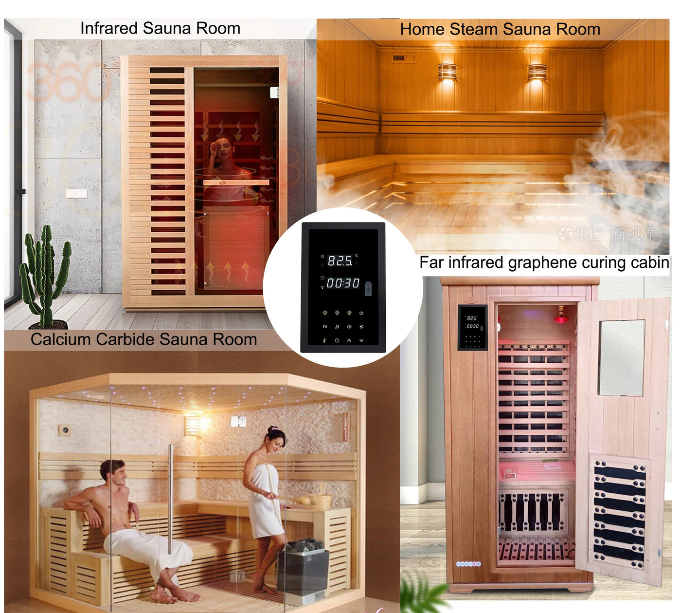 Sauna Room Main Control Panel for Accessory Replacement