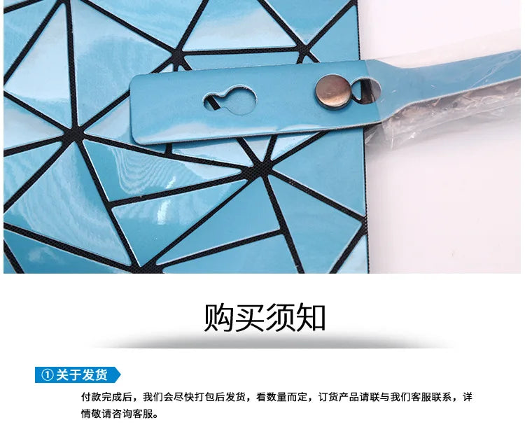 Fashion Luxury bag Women Top-Handle Bag New Designer Famous Brand Lady Shoulder Bag Bright Geometry Female Handbags Totes