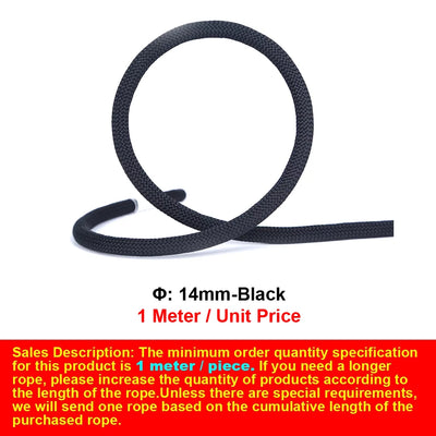 Φ:9mm-14mm,Static Ropes For Outdoor Climbing, High-Altitude Operation, Rapid Descent, Safety Rope, Various Specifications,P738