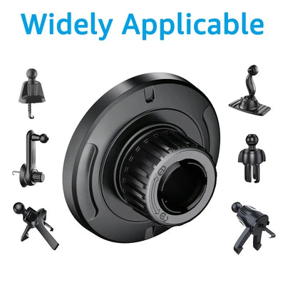 Magnet Head for MagSafe Car Phone Mount Universal 17mm Ball Joint Magnetic Phone Holder Accessories for iPhone 15 Pro Max Xiaomi