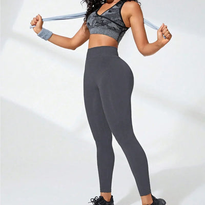 Yoga Leggings for Women High Waisted Soft Tummy Control Slimming Black Yoga Pants Clothing Workout Running Fitness