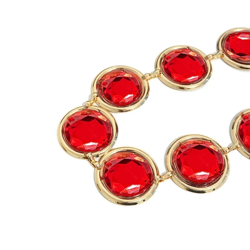 Belly Chain Jewelry Decorative Belt For Women Dresses Red Waist Chain Raven Dropship