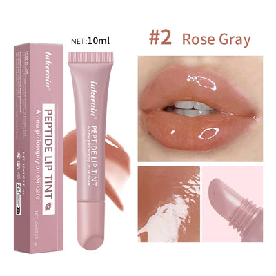 Plump Moisturizing Glossy Mirror Lip Gloss Nutritious Lip Oil Cosmetic Portable Lip Makeup Reduce Fine Lines On Lips For Women