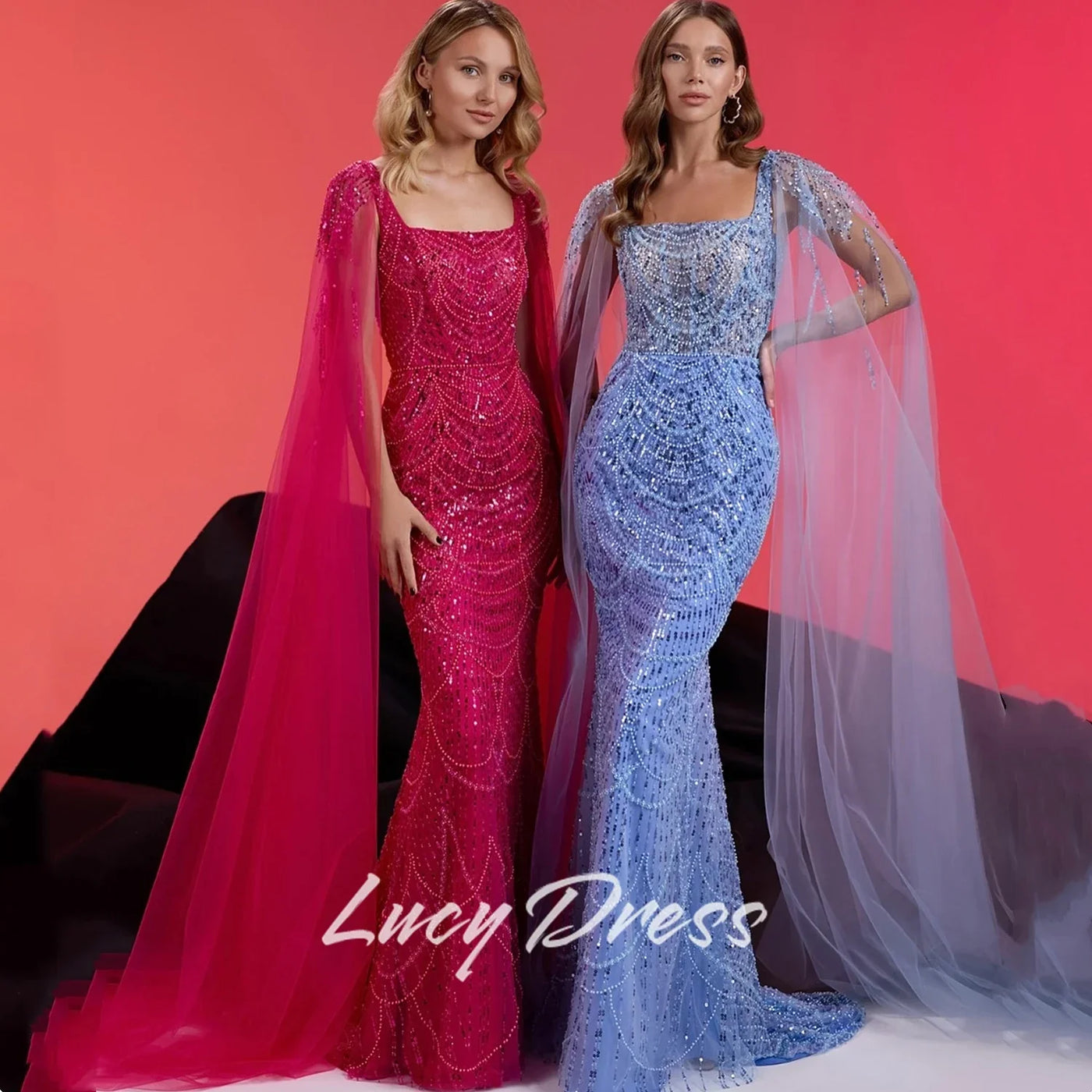 Lucy Customized Women's Dress Luxurious Evening Dresses 2025 Woman Happy Sharon Dresses for Special Occasions Mermaid Ball Gowns