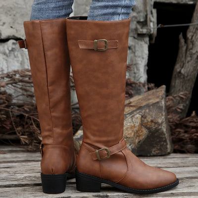Women Boots Winter Fashion Knee High Boots Women High Quality Comfort Long Boots Outdoor Fashion Sexy Shoes Women Botas De Mujer