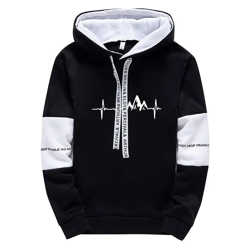 Men's Sweatpants Sweatshirts Casual Fashion Hot Sale Autumn Winter Men Comfortable Hoodies Jogging Pullover Tops Daily Tracksuit