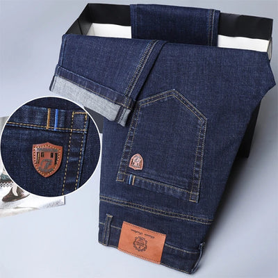 New Men Classic Jeans Jean Homme Pantalones Hombre Men Mannen Soft Black Biker Masculino Denim Overalls Mens Pants Size 30-40