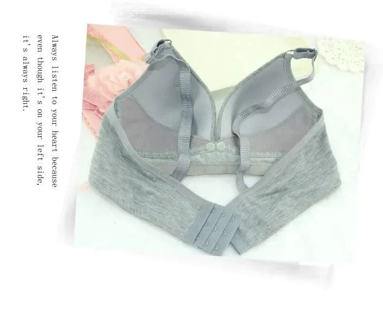 Cotton Maternity Nursing Bras Set Pregnant Breastfeeding Pregnancy Women Underwear Breast Feeding Bra soutien gorge allaitement