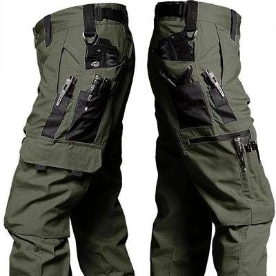 New Tactical Work Pants Men Outdoor Cargo Trousers Multi-pocket Waterproof Pant Autumn Spring Outdoor Workwear Hiking Trousers