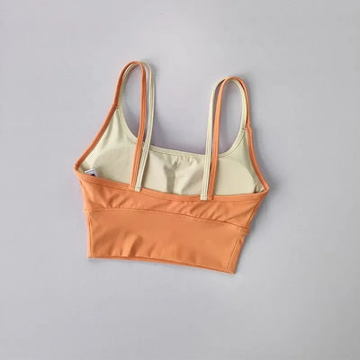Women Breathable Sports Bra Shockproof Fitness Tops Push Up Gym Crop Top Brassiere Sport Bras Gym Workout Top Seamless Yoga Bra